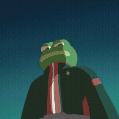 A Cartoon Character With A Diamond On The Back Of His Shirt GIF