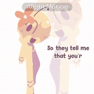 A Cartoon Character With A Flower On His Head And The Word Like Below Him GIF