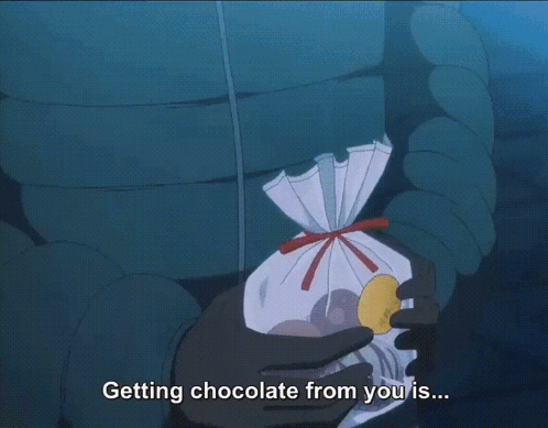 A Cartoon Character With A Flower On His Head Is Smiling GIF