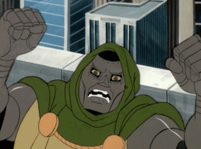 A Cartoon Character With A Green Cape And A Hood GIF