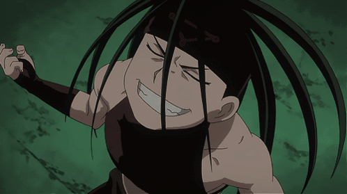 A Cartoon Character With A Headband That Says " X " On It GIF