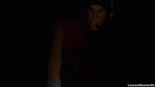 A Cartoon Character With A Headset On Is Screaming And Says " I 'M Gonna Get You " GIF