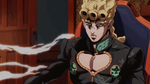 A Cartoon Character With A Heart On His Chest GIF