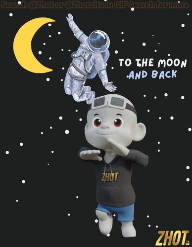 A Cartoon Character With A Hoodie That Says Zhot GIF