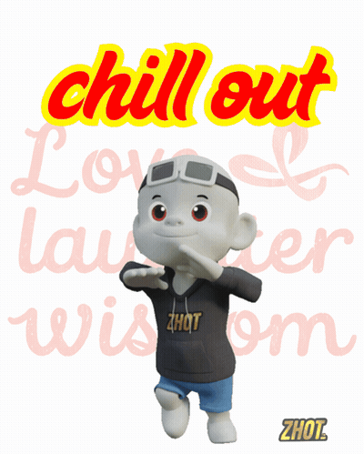 A Cartoon Character With A Hoodie That Says Zhot GIF