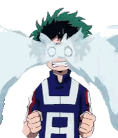 A Cartoon Character With A Mask On His Face And The Letter A On His Shirt Sticker