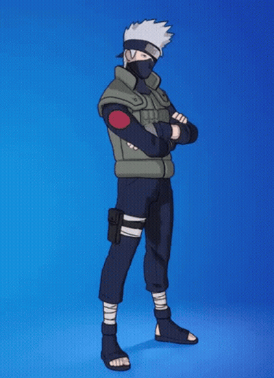 A Cartoon Character With A Mask On His Face Is Giving A High Five GIF