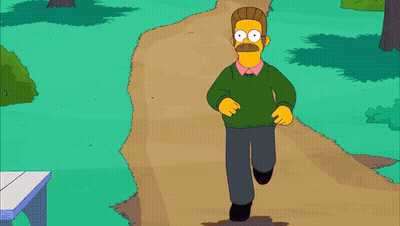 A Cartoon Character With A Mustache Is Pointing At The Viewer GIF