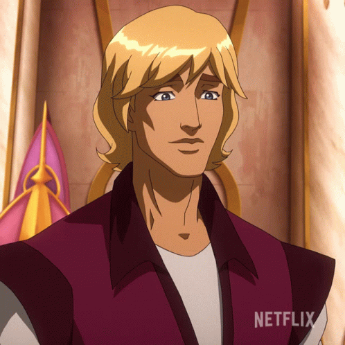 A Cartoon Character With A Netflix Logo On His Sleeve GIF