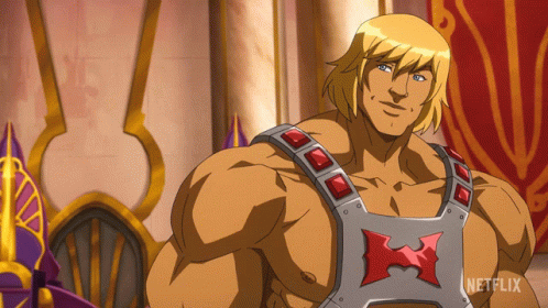 A Cartoon Character With A Netflix Logo On The Bottom Right GIF