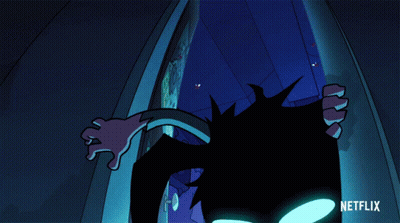 A Cartoon Character With A Netflix Logo On The Bottom Right GIF