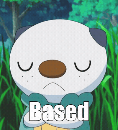 A Cartoon Character With A Sad Look On His Face And The Word Based Below It GIF