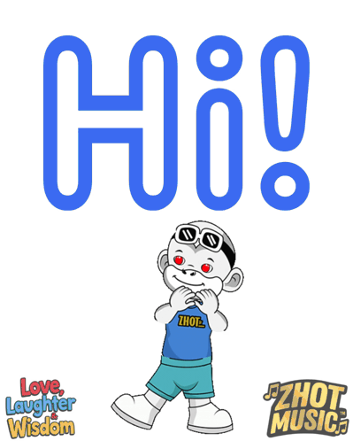 A Cartoon Character With A Shirt That Says Zhot GIF