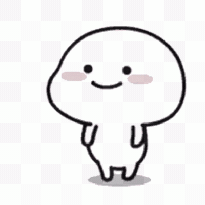 A Cartoon Character With A Smile On His Face Is Standing And Looking At The Camera . GIF