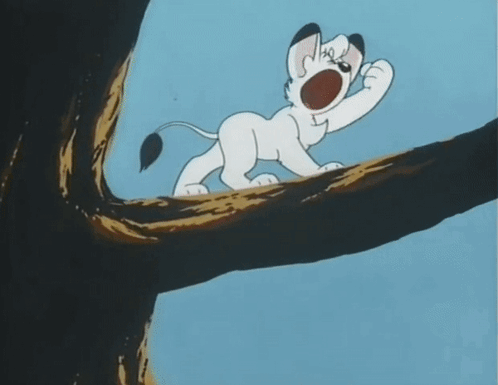 A Cartoon Character With A Surprised Look On Their Face GIF