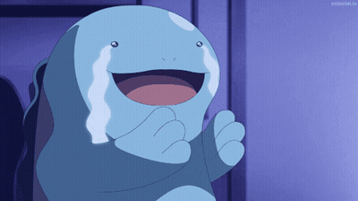 A Cartoon Character With A Tear Running Down His Face GIF