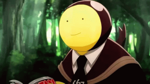 A Cartoon Character With A Yellow Face And The Number 167 On His Shirt GIF