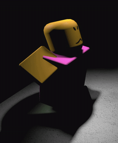 A Cartoon Character With A Yellow Head And A Pink Shirt GIF