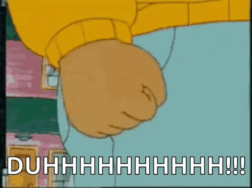 A Cartoon Character With A Yellow Sweater Is Giving A Fist Bump GIF