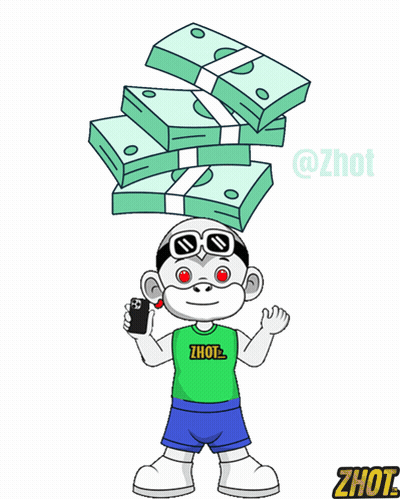A Cartoon Character With A Zhot Shirt Holding A Lighter GIF