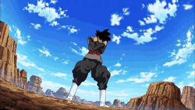 A Cartoon Character With Black Pants And White Socks Is Standing In The Desert GIF