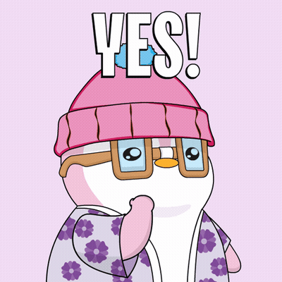 A Cartoon Character With Glasses And A Hat Says Yes GIF