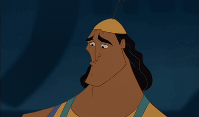 A Cartoon Character With Long Hair And A Yellow Hat Looks Sad GIF