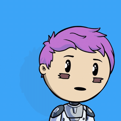 A Cartoon Character With Purple Hair And The Words It Is What It Is GIF