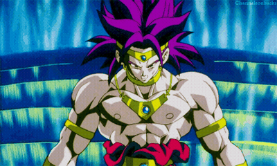A Cartoon Character With Purple Hair Is Standing In Front Of A Blue Wall GIF