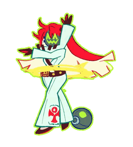 A Cartoon Character With Red Hair And A Crown On Her Head Sticker