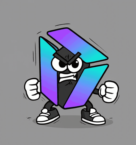 A Cartoon Character With Smoke Coming Out Of His Mouth And The Word Damn Above Him GIF