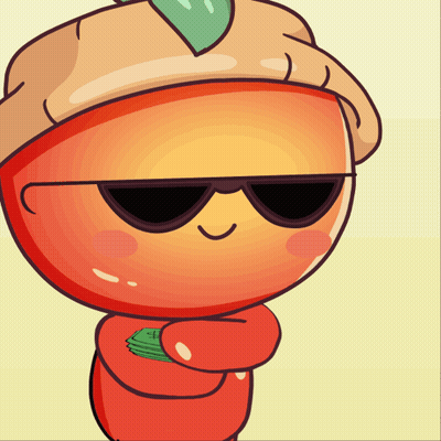 A Cartoon Character With Sunglasses And A Hat Is Holding A Dollar Bill GIF