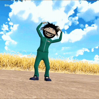 A Cartoon Character With The Number 007 On His Pants GIF