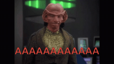 A Cartoon Character With The Words Aa Aa Aa Aa Aa Aa Written In Red GIF