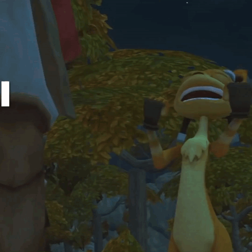 A Cartoon Character With The Words " I Hate Being Short " GIF