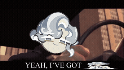 A Cartoon Character With The Words Yeah I 'Ve Got Above It GIF