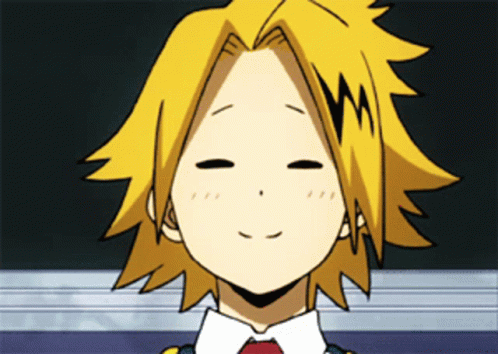 A Cartoon Character With Yellow Hair And A White Shirt And Tie GIF