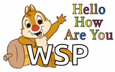 A Cartoon Chipmunk With The Words Hello How Are You Wsp GIF