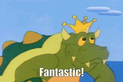 A Cartoon Crocodile With A Crown On Its Head Is Asking What Is It GIF