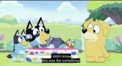 A Cartoon Dog Says I Didn T Know This Was The Something GIF