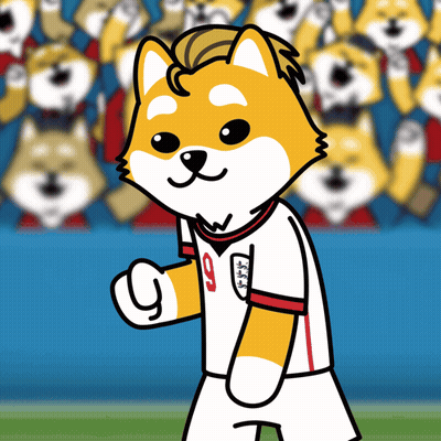 A Cartoon Dog With The Number 9 On His Jersey GIF
