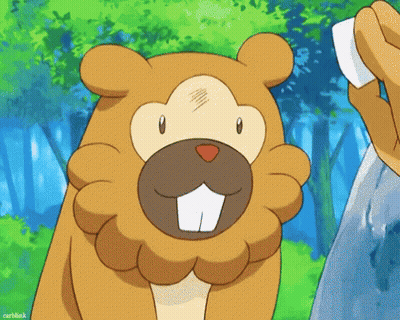 A Cartoon Drawing Of A Beaver With A Lion 'S Head GIF