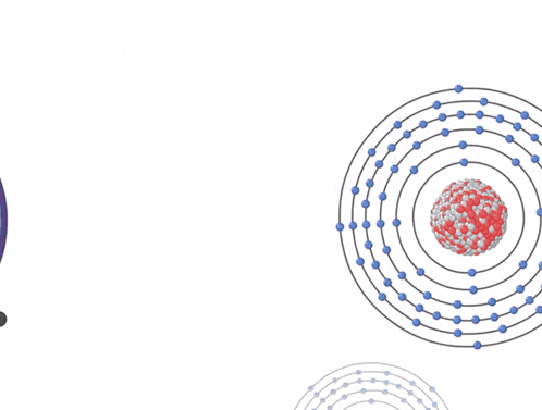 A Cartoon Drawing Of A Bomb With Arms And Legs Holding A Diagram Of An Atom GIF