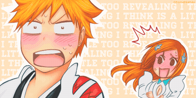 A Cartoon Drawing Of A Boy And A Girl With The Words Too Revealing It On The Bottom GIF