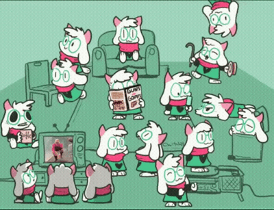 A Cartoon Drawing Of A Cat Reading A Newspaper That Says ' News Sports ' GIF