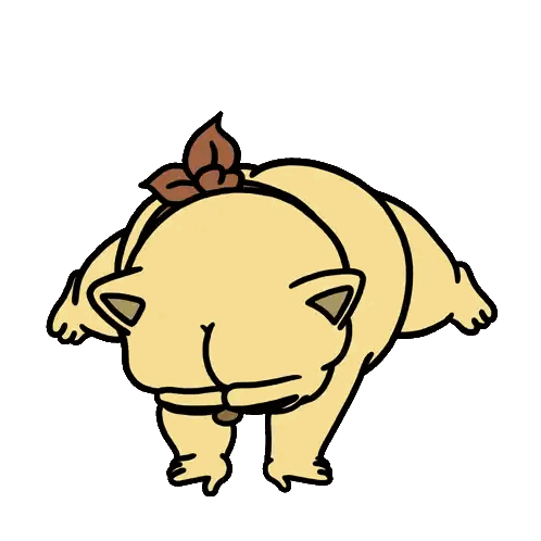 A Cartoon Drawing Of A Cat With A Scarf Around His Neck Sticker