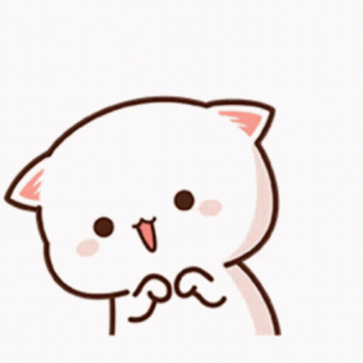 A Cartoon Drawing Of A Cat With A Smiley Face And A Bow Tie . GIF