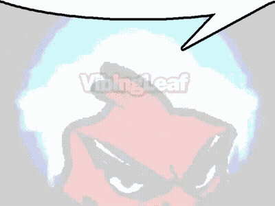 A Cartoon Drawing Of A Devil With A Speech Bubble Behind It GIF