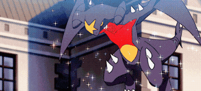 A Cartoon Drawing Of A Dragon With A Red Cape Flying In The Air GIF