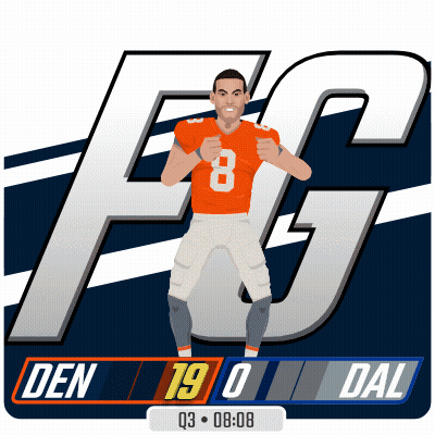 A Cartoon Drawing Of A Football Player With The Number 8 On His Jersey GIF